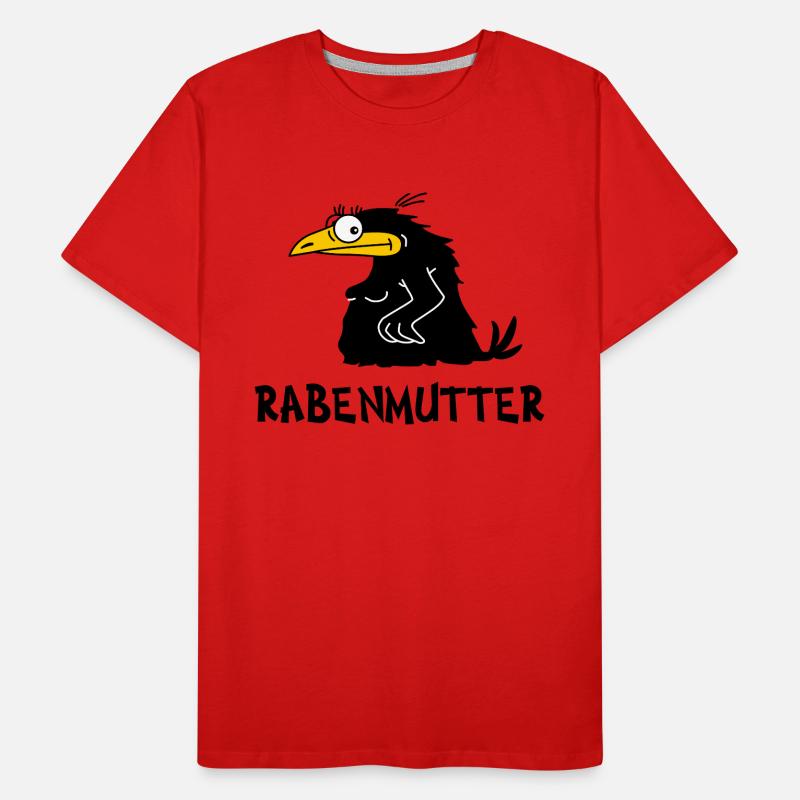 Rabemutter Männer Premium Bio T-Shirt