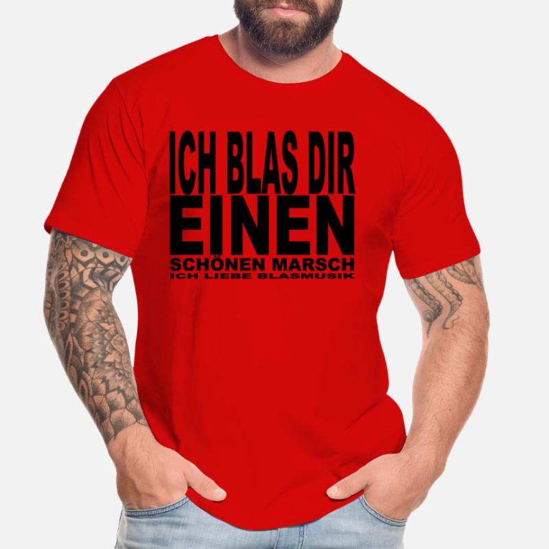 Ich blas dir einen Männer Premium Bio T-Shirt