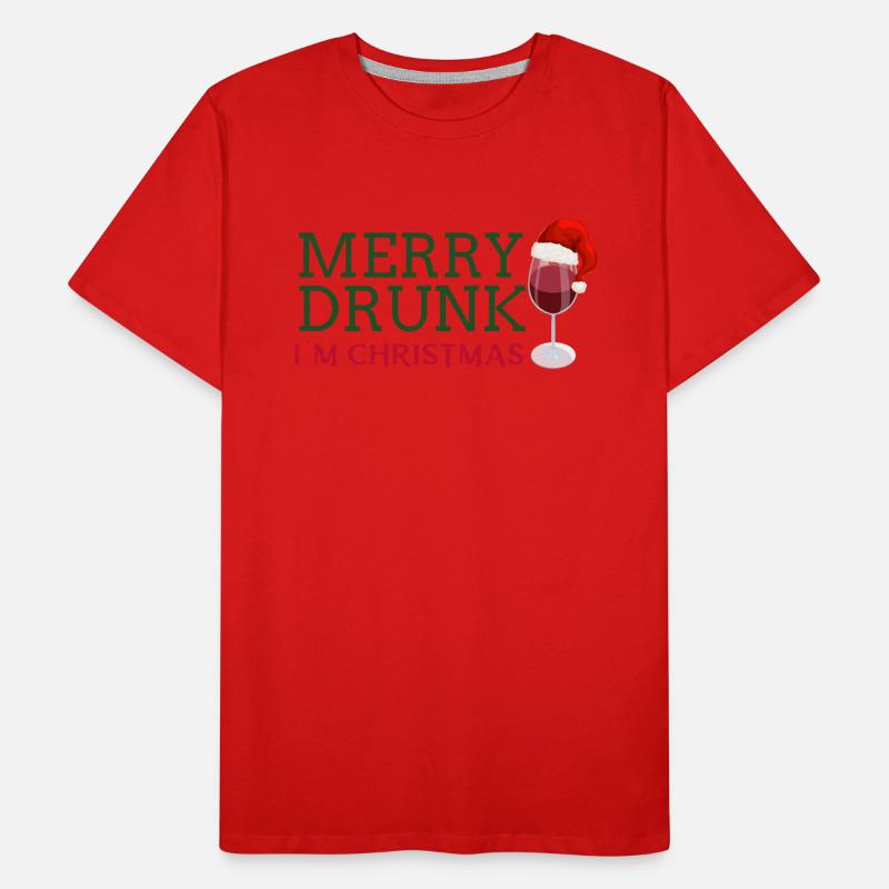 Merry Drunk Men's Premium Organic T-Shirt