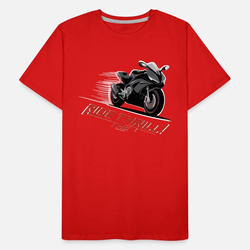 SURFEZ SUR LE FRISSON T-shirt bio Premium Homme
