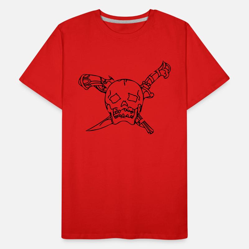 skull Men's Premium Organic T-Shirt