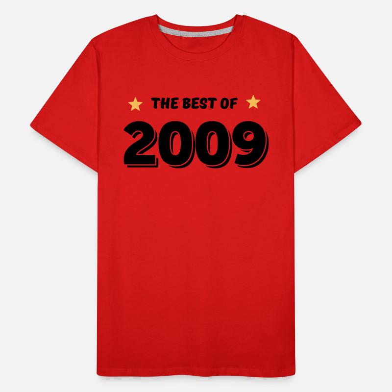 Das Beste aus 2009 Männer Premium Bio T-Shirt