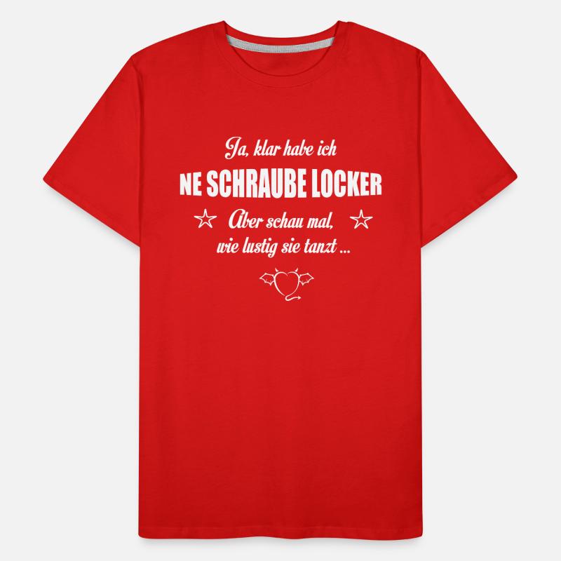 Vis desserrées T-shirt bio Premium Homme