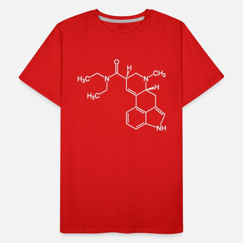 molécule d'acide-lsd25 T-shirt bio Premium Homme