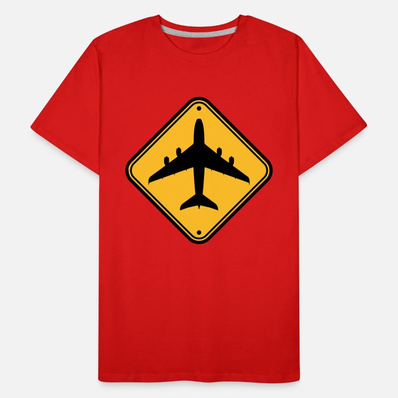 Bouclier avion zone T-shirt bio Premium Homme