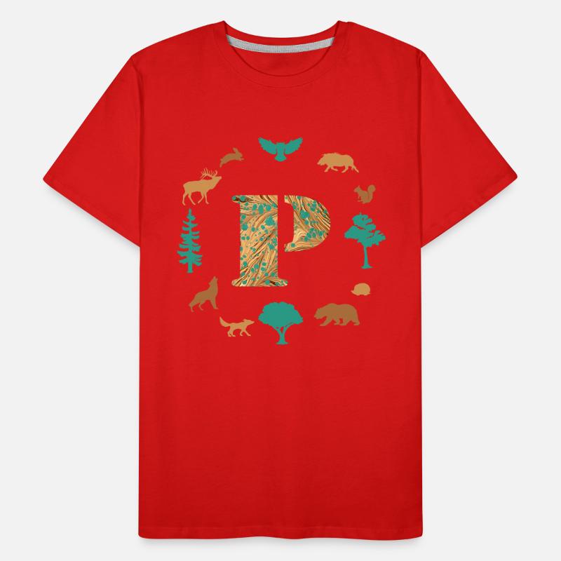 wald e 95 p Männer Premium Bio T-Shirt