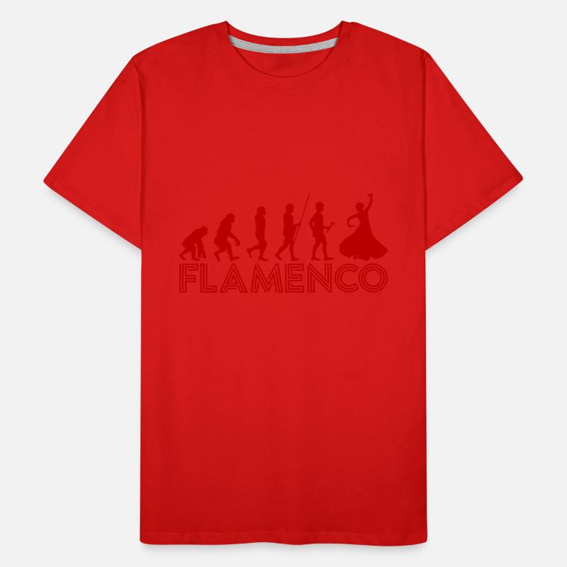 Flamenco Evolution 2 Men's Premium Organic T-Shirt