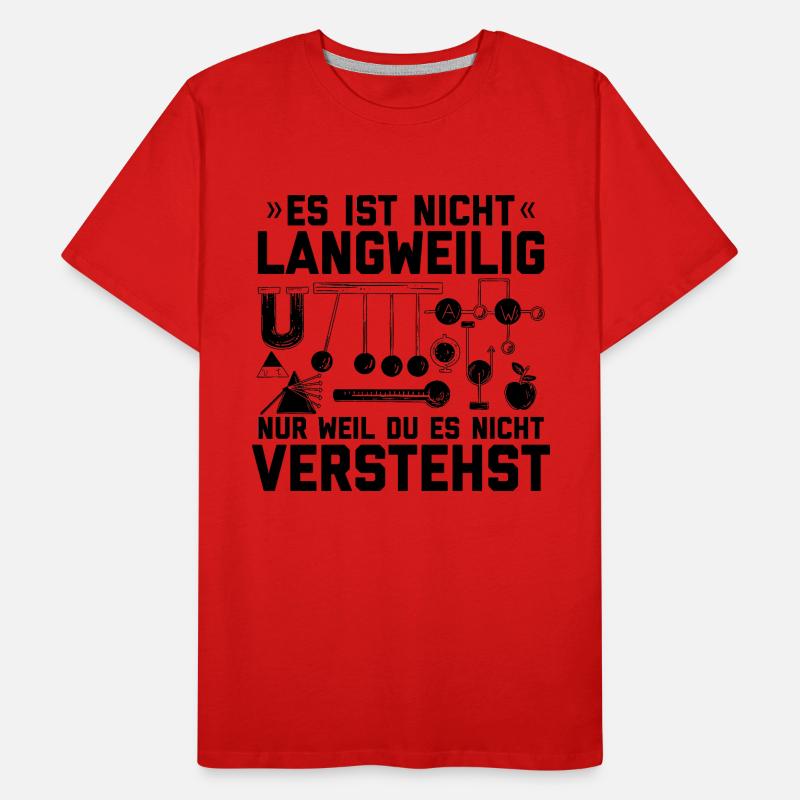 Physics Men's Premium Organic T-Shirt