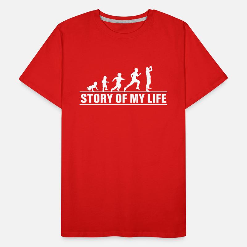 Drinker Evolution L’histoire de ma vie T-shirt bio Premium Homme