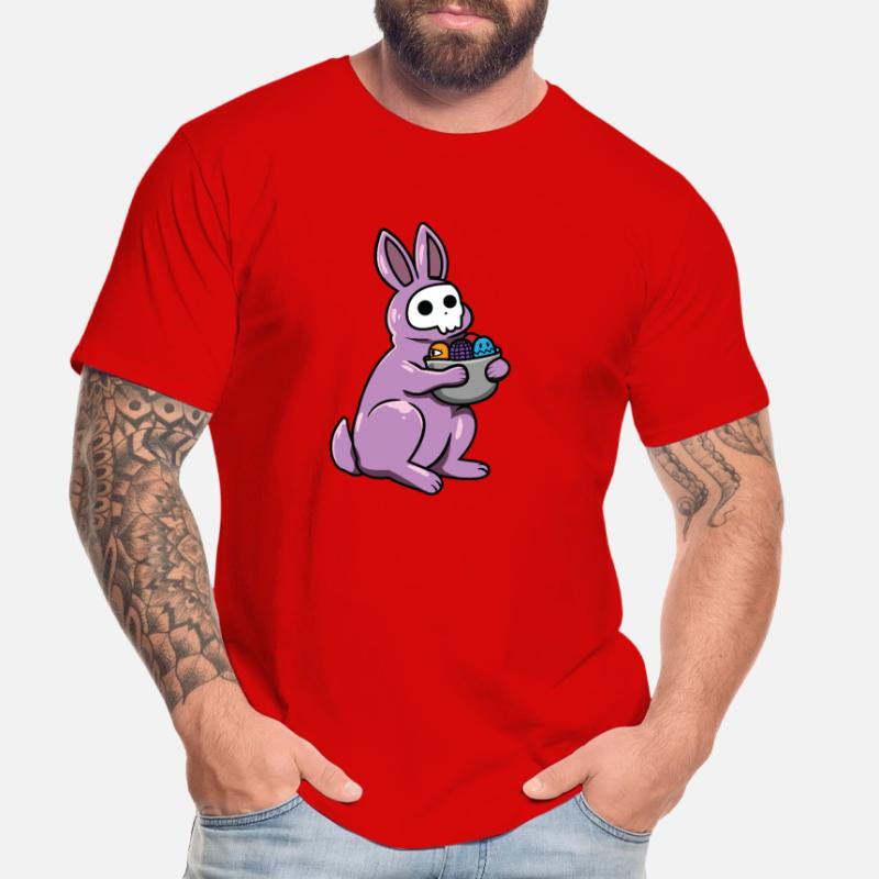 Gothic Rabbit Gothic Rabbit Gothic Easter Emo Goth Men's Premium Organic T-Shirt