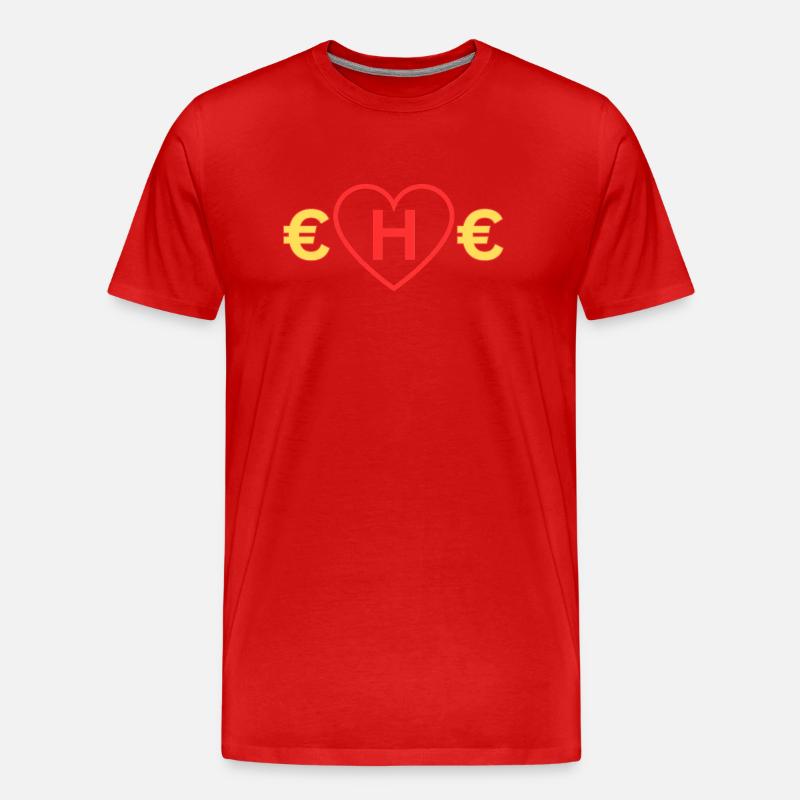 Teure Ehe - Männer Premium Bio T-Shirt - Rot