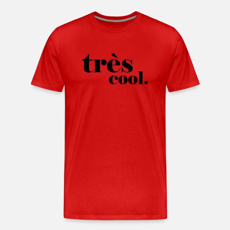 très cool. - Männer Premium Bio T-Shirt - Rot