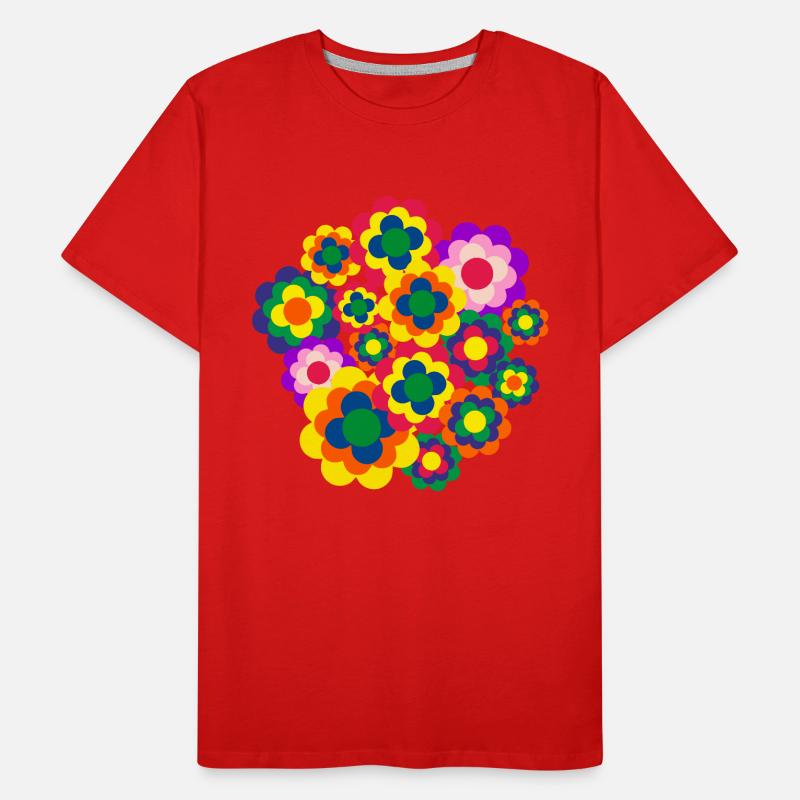 beaucoup plus de fleurs T-shirt bio Premium Homme