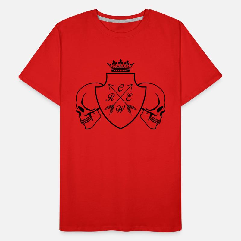 Crew Skull Men's Premium Organic T-Shirt