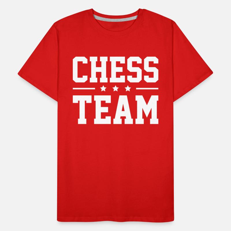 Chess Team Männer Premium Bio T-Shirt