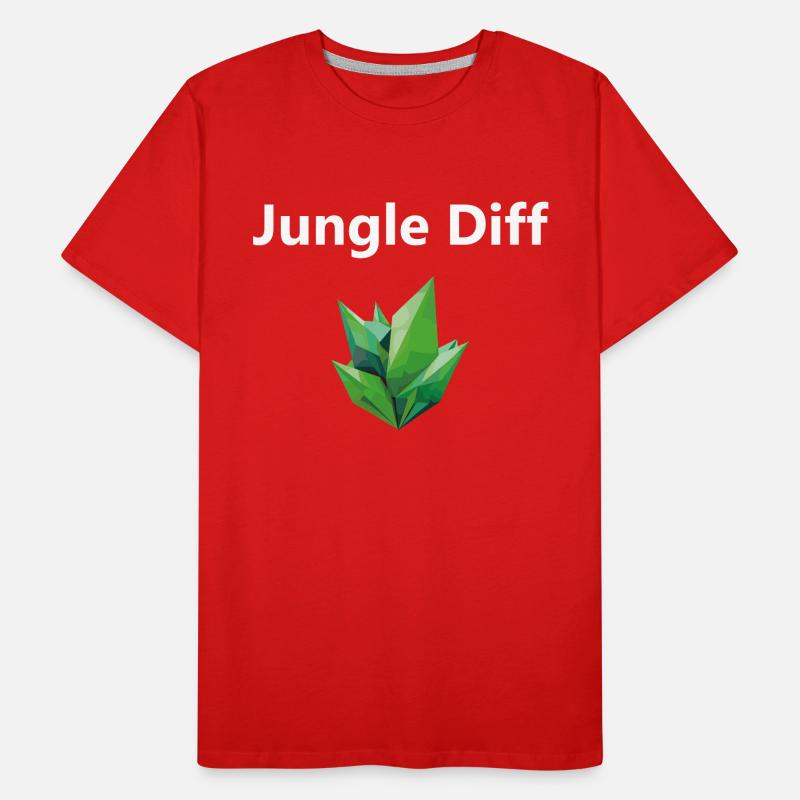 league legend Jungle Diff Weiß Männer Premium Bio T-Shirt