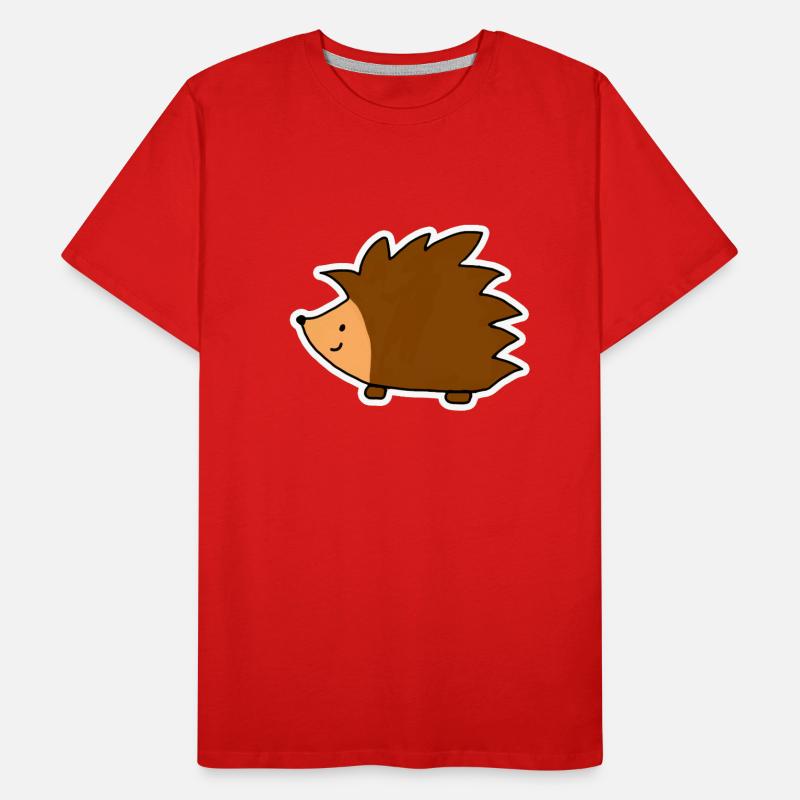 Igel Männer Premium Bio T-Shirt