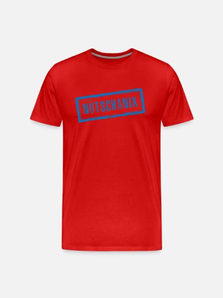 Nütschanix - Men's Premium Organic T-Shirt - red