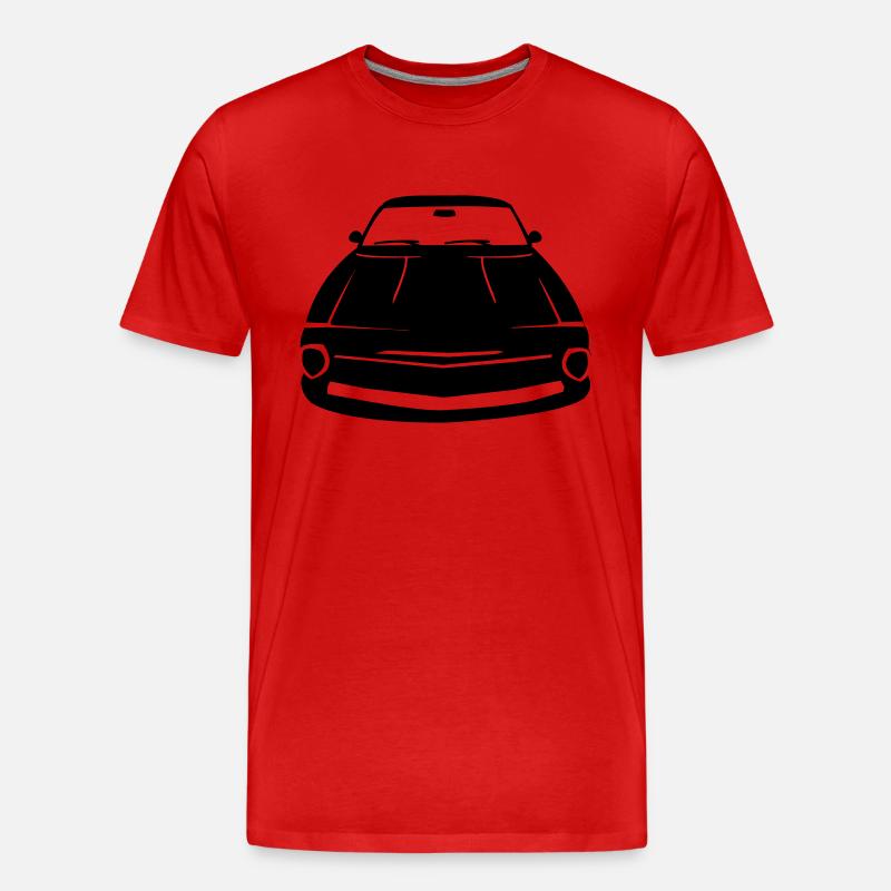 auto - Männer Premium Bio T-Shirt - Rot