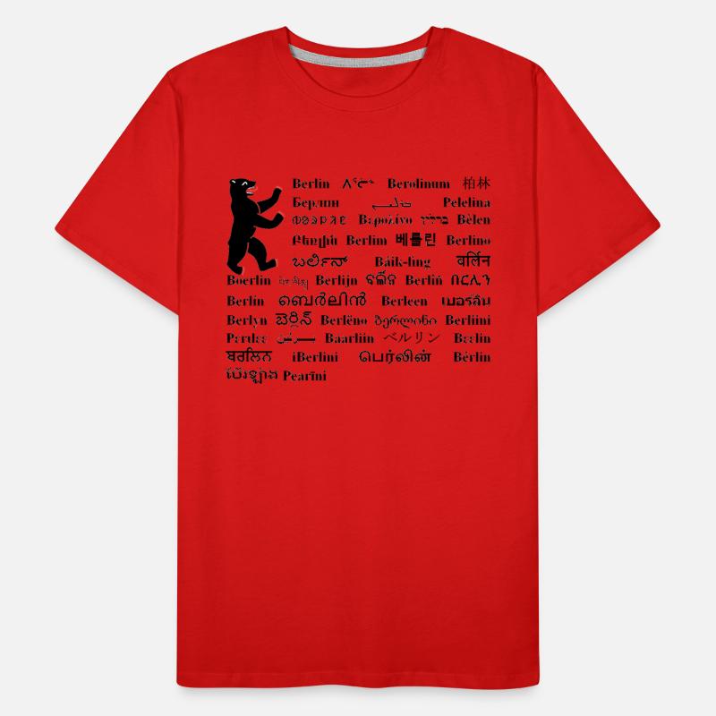 berlin s2 T-shirt bio Premium Homme