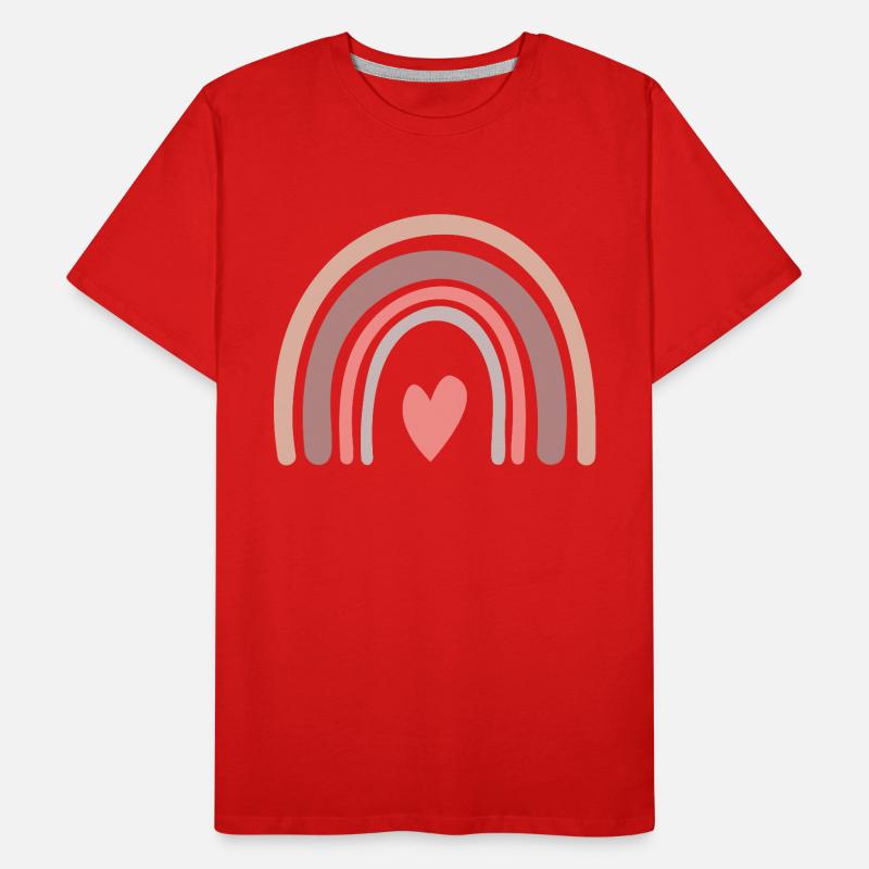 Arc-en-ciel T-shirt bio Premium Homme