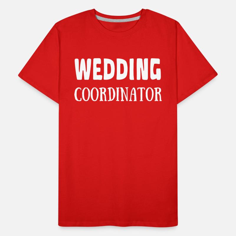 WEDDING COORDINATOR T-shirt bio Premium Homme