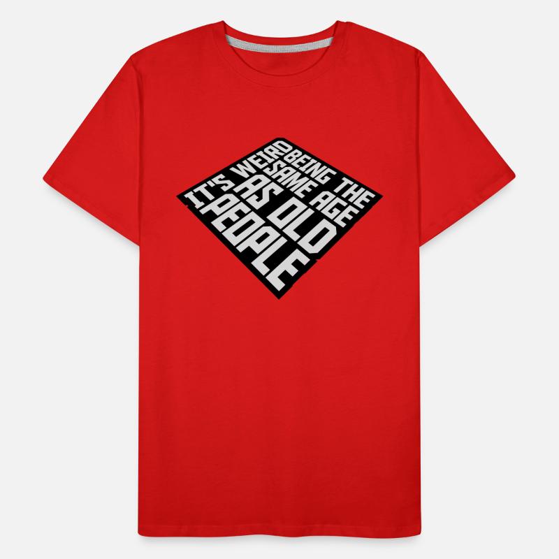 être âgé T-shirt bio Premium Homme