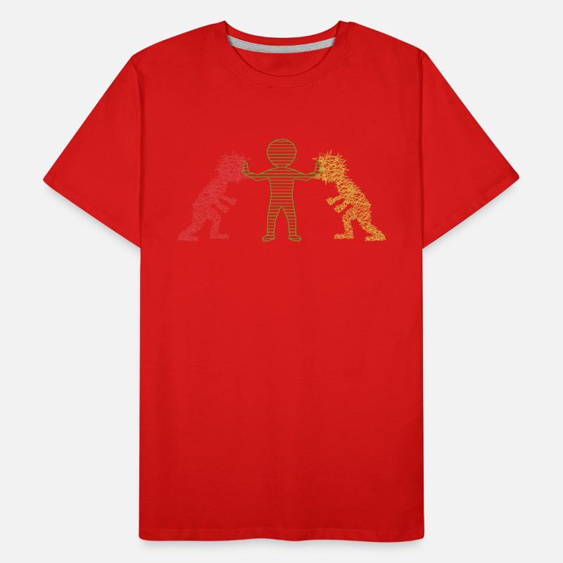 Résolution de conflit T-shirt bio Premium Homme