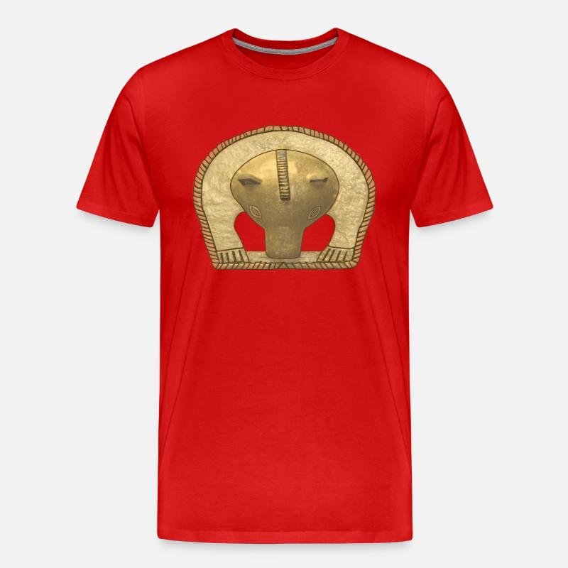 Bear - Männer Premium Bio T-Shirt - Rot
