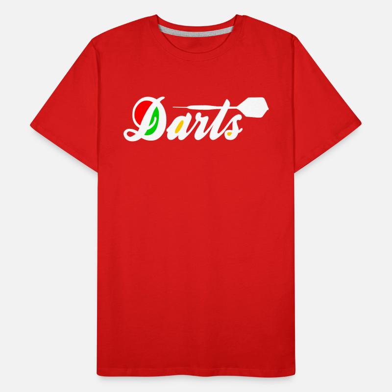 Darts Männer Premium Bio T-Shirt