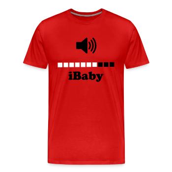 Schwangerschaft Babyparty Babyshower Boy Girl - Männer Premium Bio T-Shirt - Rot - Vorne - Damien (186cm)