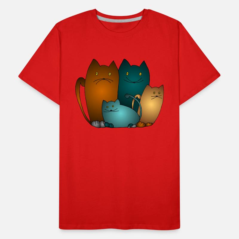 Cats Men's Premium Organic T-Shirt