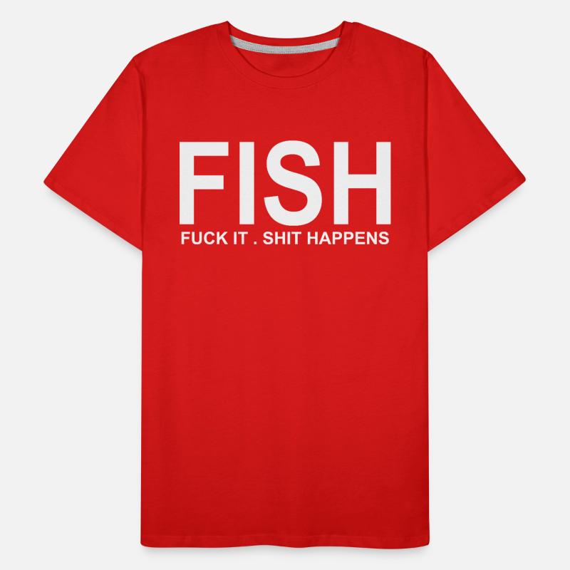 FISH Men's Premium Organic T-Shirt