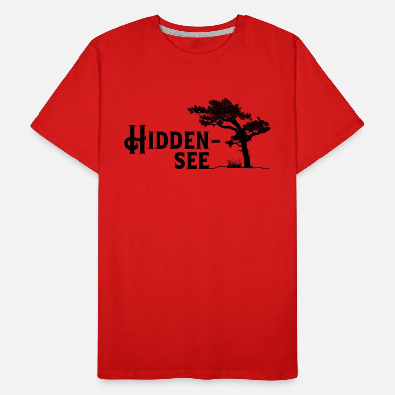 Hiddensee, Perle der Ostsee Männer Premium Bio T-Shirt