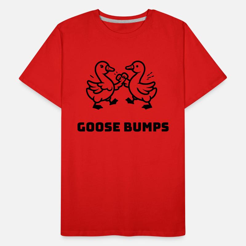 Gänsehaut Männer Premium Bio T-Shirt
