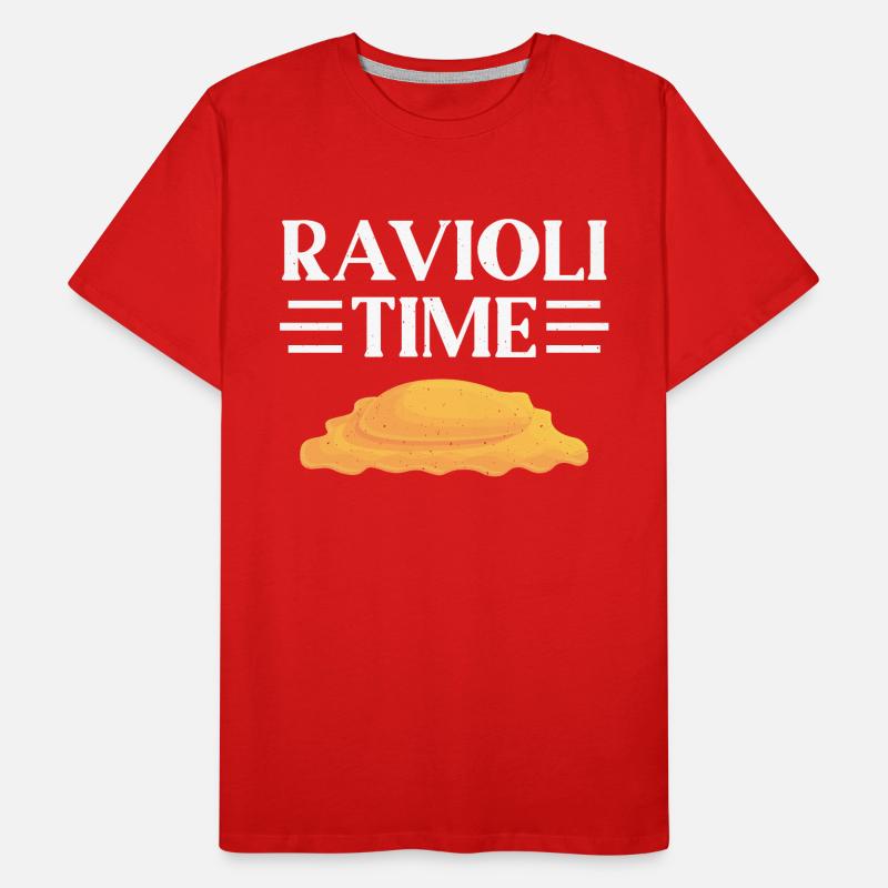 Ravioli-Zeit Männer Premium Bio T-Shirt