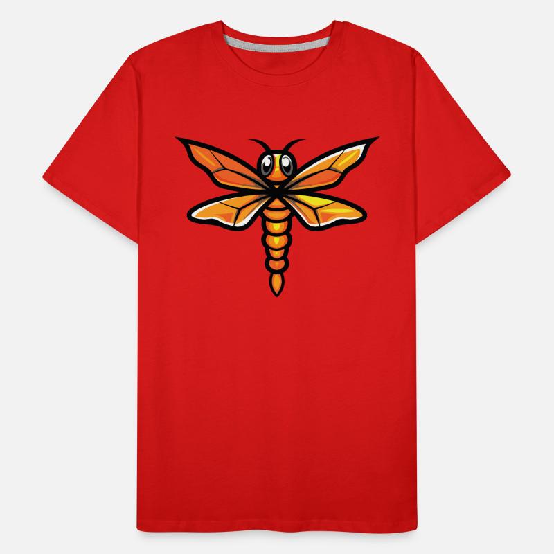 libellule T-shirt bio Premium Homme