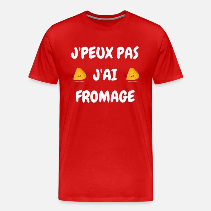 Käser / Käser / Arbeit / Beruf / Beruf - Männer Premium Bio T-Shirt - Rot