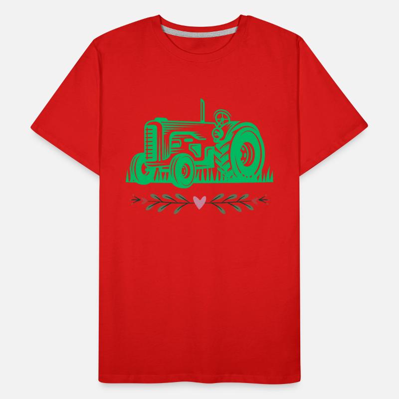 Traktor / Traktor / Traktor Männer Premium Bio T-Shirt