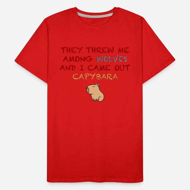 I’m A Capybara Men's Premium Organic T-Shirt