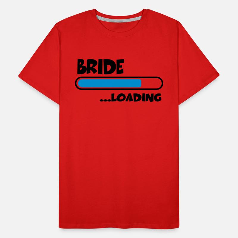 Bride loading Männer Premium Bio T-Shirt