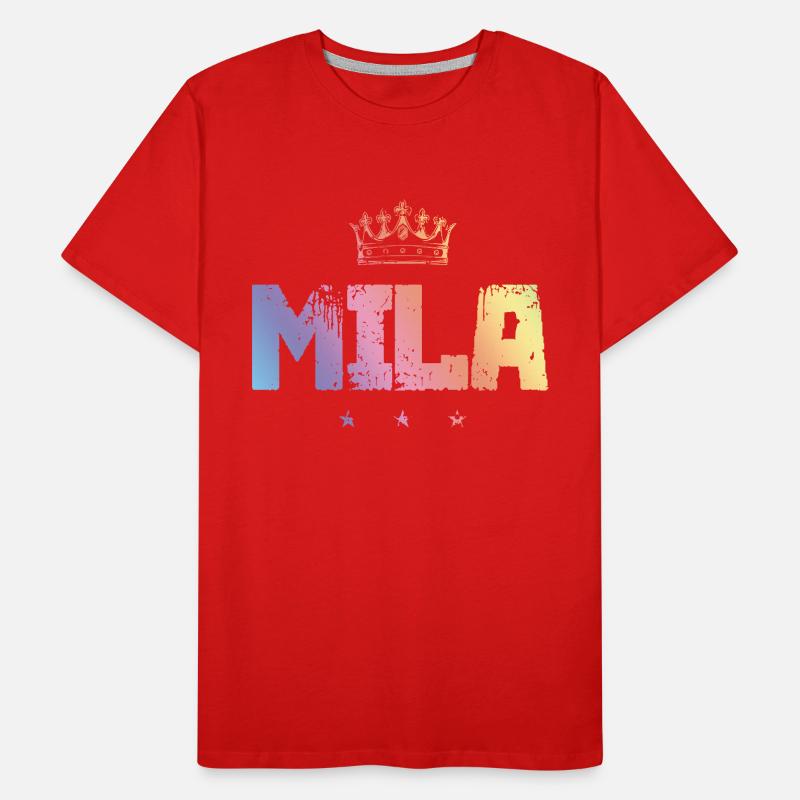 Mila T-shirt bio Premium Homme