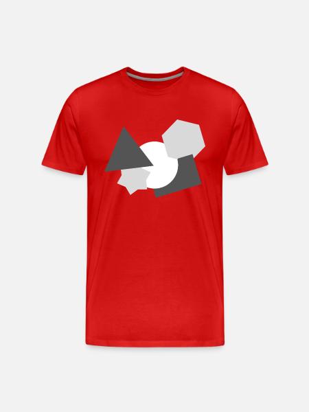 Form - Men's Premium Organic T-Shirt - red