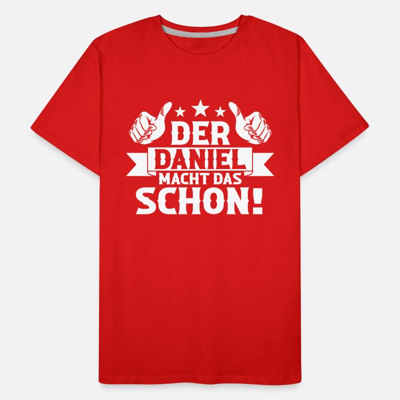 Daniel Männer Premium Bio T-Shirt