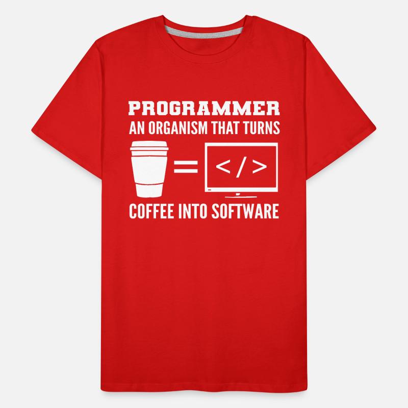 Software Programmierer Technikmensche Männer Premium Bio T-Shirt