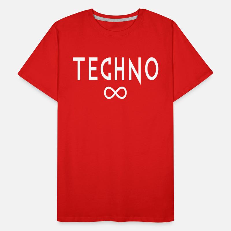 Techno infinity Men's Premium Organic T-Shirt