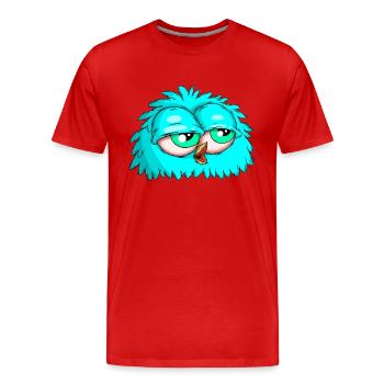 Bird - Männer Premium Bio T-Shirt - Rot - Vorne - Damien (186cm)