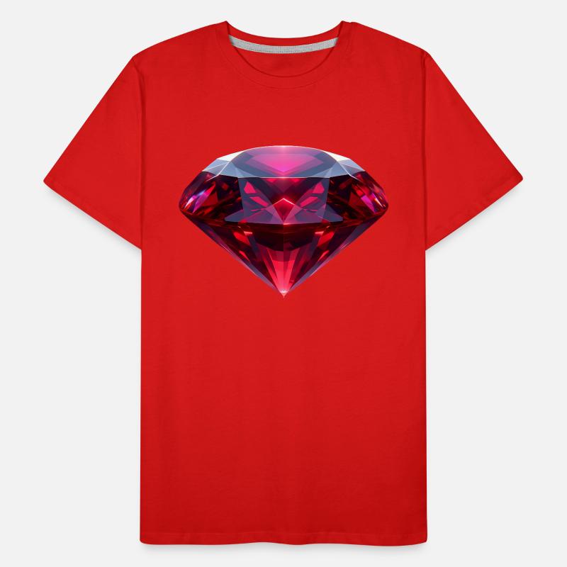 Reddish Ruby Men's Premium Organic T-Shirt