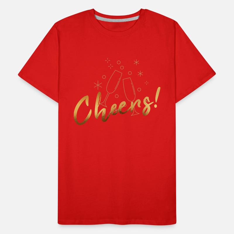 Cheers Männer Premium Bio T-Shirt
