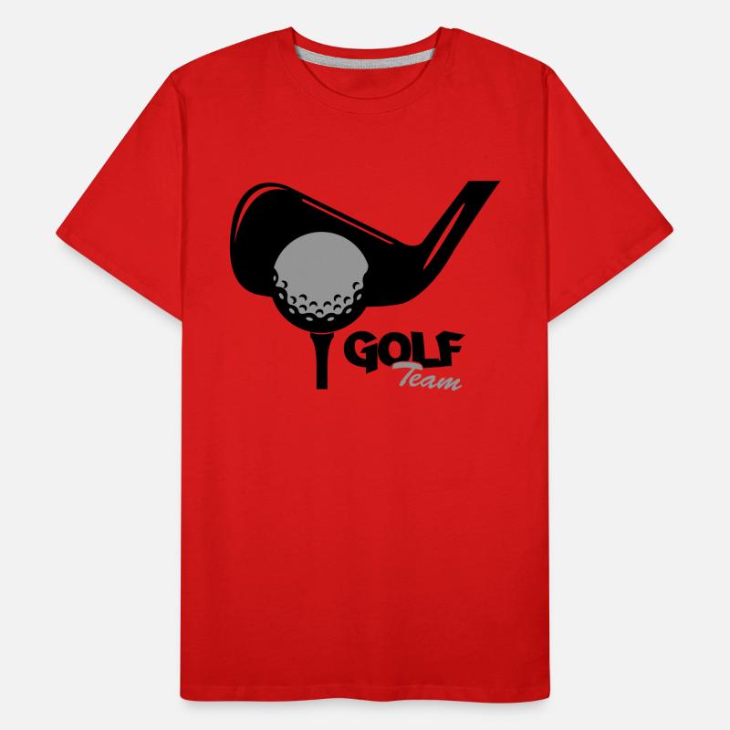 golf team Männer Premium Bio T-Shirt